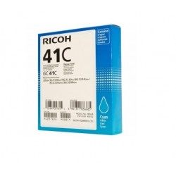 Cartouche d'encre cyan haute capacité Ricoh pour Aficio SG3110dnw ... (GC-41C)
