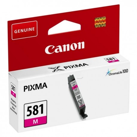 Cartouche d'encre magenta Canon CLI-581M pour Gamme PIXMA TS8150