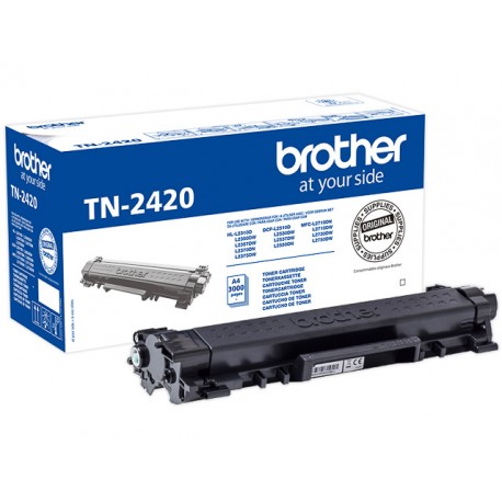 INFITONER TN2420 Cartouche de Toner Compatible pour Brother DCP-L2530DW  MFC-L2710DW HL-L2350DW DCP-L2510D HL-L2375DW MFC-L2730DW MFC-L2750DW HL-L2310D  TN-2420 TN2410 TN-2410 (Noir, 2-Pack) : : Informatique