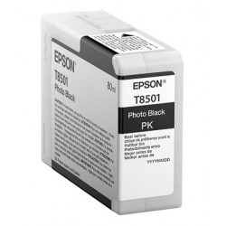 Cartouche d'encre photo Noire pour Epson SC-P800 (T8501)