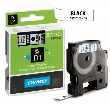 Etiquette standard Dymo D1 40915 compatible rouge sur blanc 9 mm*7 M. Bande  - Chine Ruban d'étiquette, étiquette papier