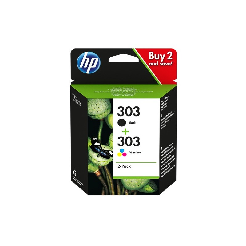 Cartouche d'encre couleur 18 ml compatible pour HP 303 XL, ENVY Photo 7822  7830 7855 - Jumao - Cartouche d'encre - Achat & prix