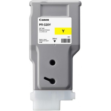 Cartouche d'encre Jaune Canon pour Image Prograf TM200 - TM300 ... (PFI320Y)