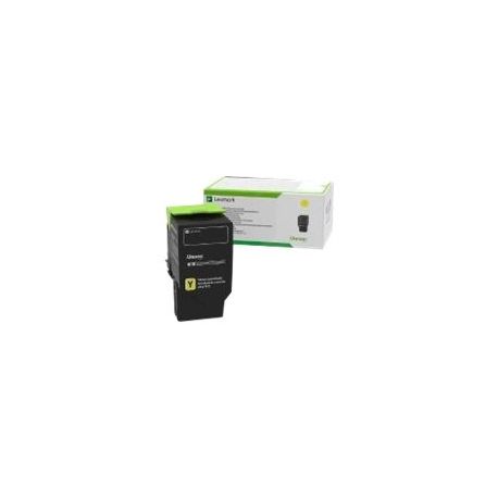 Toner jaune ultra longue durée Lexmark pour CX622ade - CX625ade - CS521dn .... (Corporate)