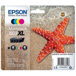 Pack de Cartouches d'encre compatibles x2 pour EPSON Expression Premium XP  6105