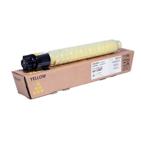 Toner Jaune Ricoh pour MP C407 séries 