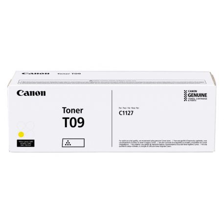 Toner Jaune Canon pour I Sensys XC1127i, ...(T09)