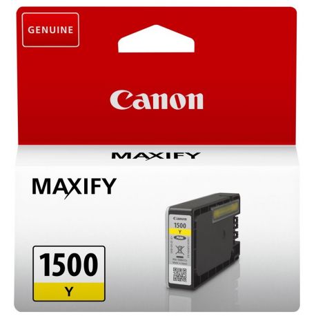 Cartouche jet d'encre Jaune Canon PGI-1500Y pour MB2050,...