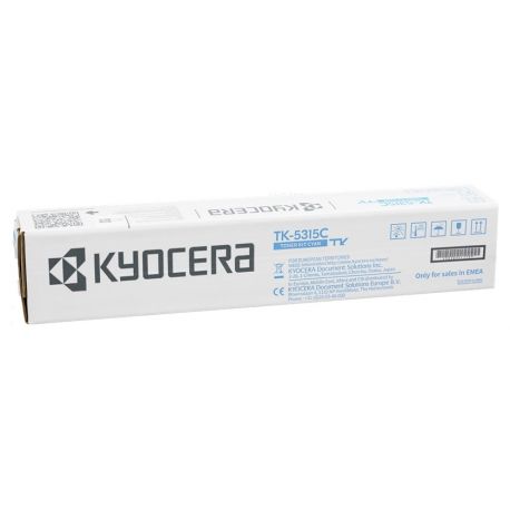 Toner Cyan original Kyocera pour TASKalfa 408ci (TK-5315C) (TK5315C)