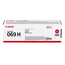 Cartouche Toner Magenta Haute Capacité Canon N° 069 pour i SENSYS MF752Cdw, ... (069HM)