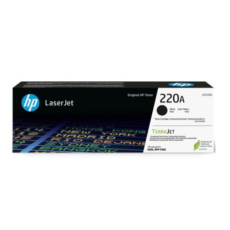 Cartouche Toner Noir HP pour LaserJet Pro 4202, MFP 4302... (220A)