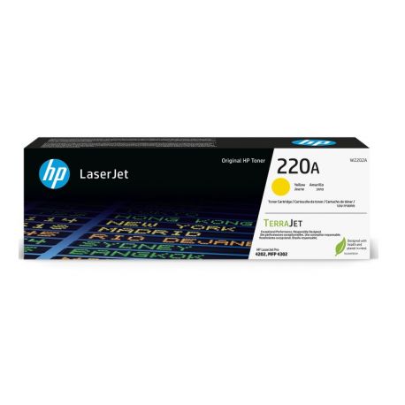 Cartouche Toner Jaune HP pour LaserJet Pro 4202, MFP 4302... (220A)