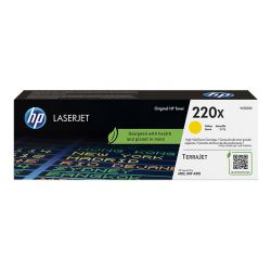 Cartouche Toner Jaune Haute Capacité HP pour LaserJet Pro 4202, MFP 4302... (220X)