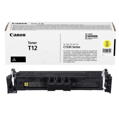 Toner Jaune Canon pour I Sensys XC1333i, ...(T12)