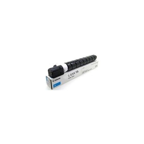 Cartouche Toner Cyan Haute capacité Canon pour imageRunner Advance DX C5840i....  (C-EXV58)