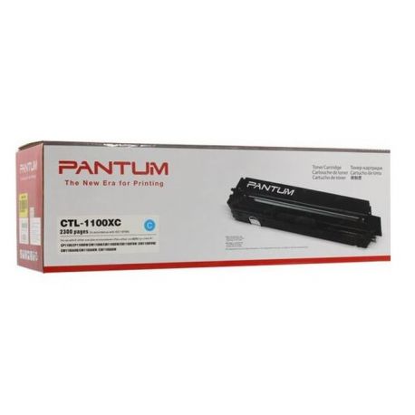 Cartouche Toner Cyan Pantum pour CM1100adw, ... (CTL1100XC - 2 300 pages)