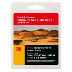 Cartouches d'encre Canon Pixma PG-545 Noire + CL-546 Couleurs, Multipack  (8287B006) - Cartouche d'encre - Achat & prix