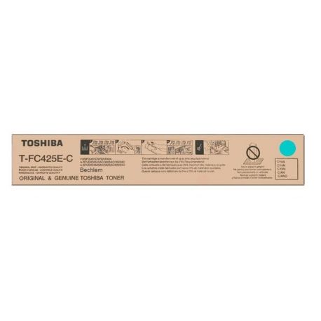 Toner Cyan Toshiba pour E-studio 2525AC / 3025AC / 2550C / 4525AC (TF-C425EC)