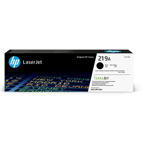 Toner Noir HP pour Color LaserJet Pro 3302dw, 3302fdw, ... (219A)