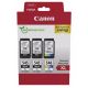 Multipack 2 x noir + couleur Canon pour pixma MG2450 / MG2550 / MX495...(2 x PG-545XL + CL-546XL)