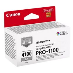 Cartouche Grise Canon pour IMAGEPROGRAF PRO 110/ PRO 1100 GB(PFI-4100GY)