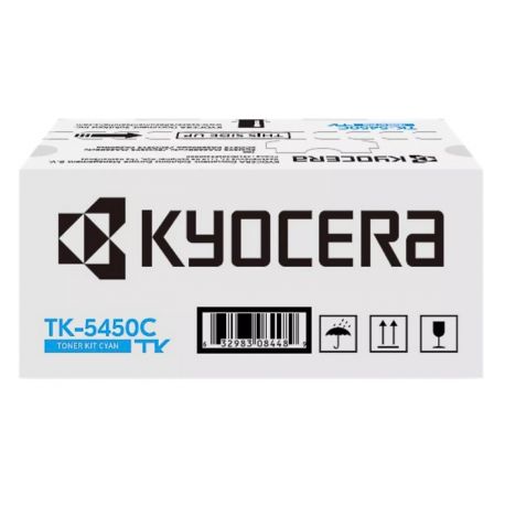 Toner Cyan Haute capacité Kyocéra pour ECOSYS MA2600cfx, PA2600cx ... (TK-5450C)