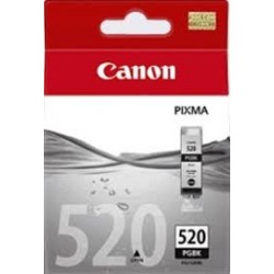 Cartouche d'encre noire Canon pour Pixma ip3600 / mp540...PGI-520BK