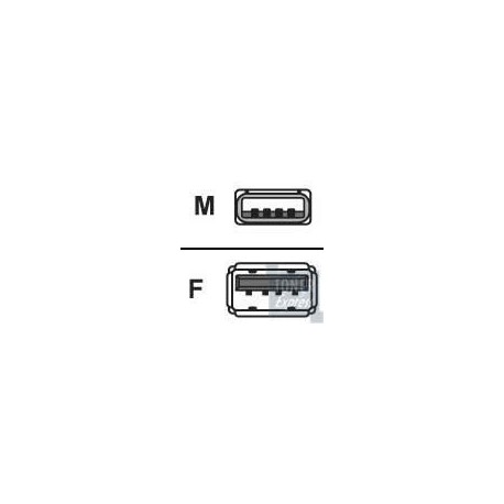 Cable de rallonge USB BELKIN Type A-A 3,00 m